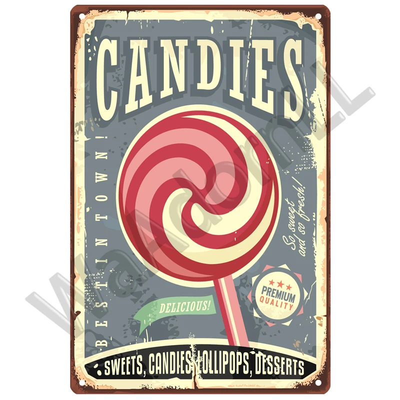 Vintage-Style Metal Sign for Retro Decor 21 Vintage-Style Metal Sign for Retro Decor - Image 21