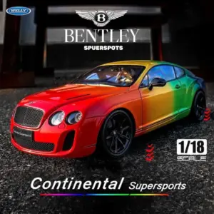 1:18 WELLY Bentley Supersports Diecast Model