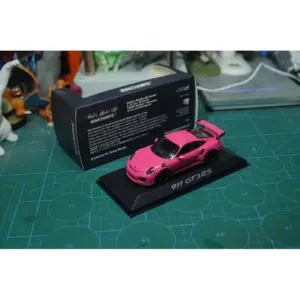 Pink Porsche 911 GT3 RS 1/43 Scale Model 8 S361b55835c954435a045045e2a8f6aecT