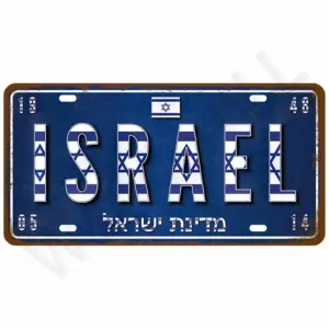 Retro Metal Sign Wall Art 15 x 30 cm 39 S36239d3a30e540cfa9ed45ffa88e6f55c