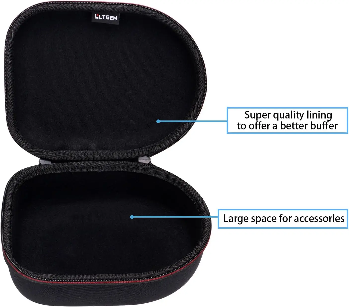 Light Grey Travel Case for Sennheiser Headphones 3 Light Grey Travel Case for Sennheiser Headphones - Image 3