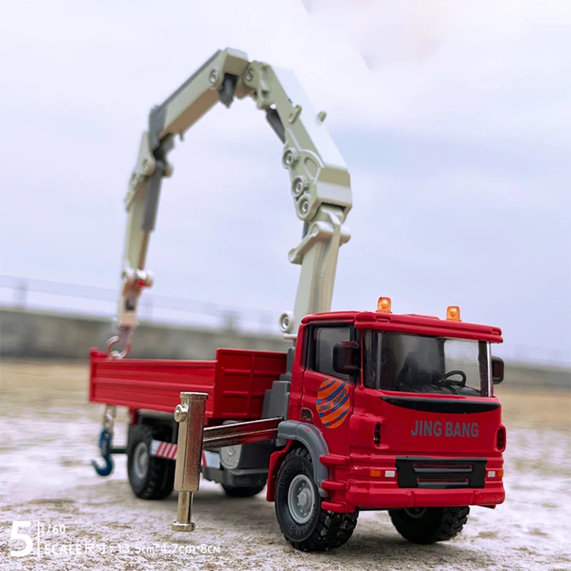 1:60 Scale Alloy Engineering Truck Crane Model 2 1:60 Scale Alloy Engineering Truck Crane Model - Image 2