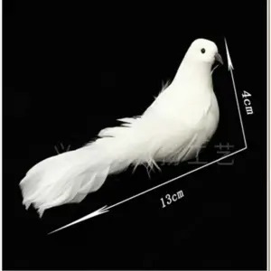 White Pigeon Decor Ornament for Events 12 S366360a6f9fe44c7b22353e23f6248a3D 1