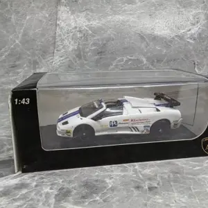 White Lamborghini Diablo VT-R Diecast Model 11 S367f00908b804215bbd37fc6cc76125eL
