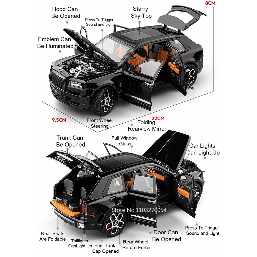 White Range Rover Diecast Model 1:24 Scale 4 White Range Rover Diecast Model 1:24 Scale - Image 4