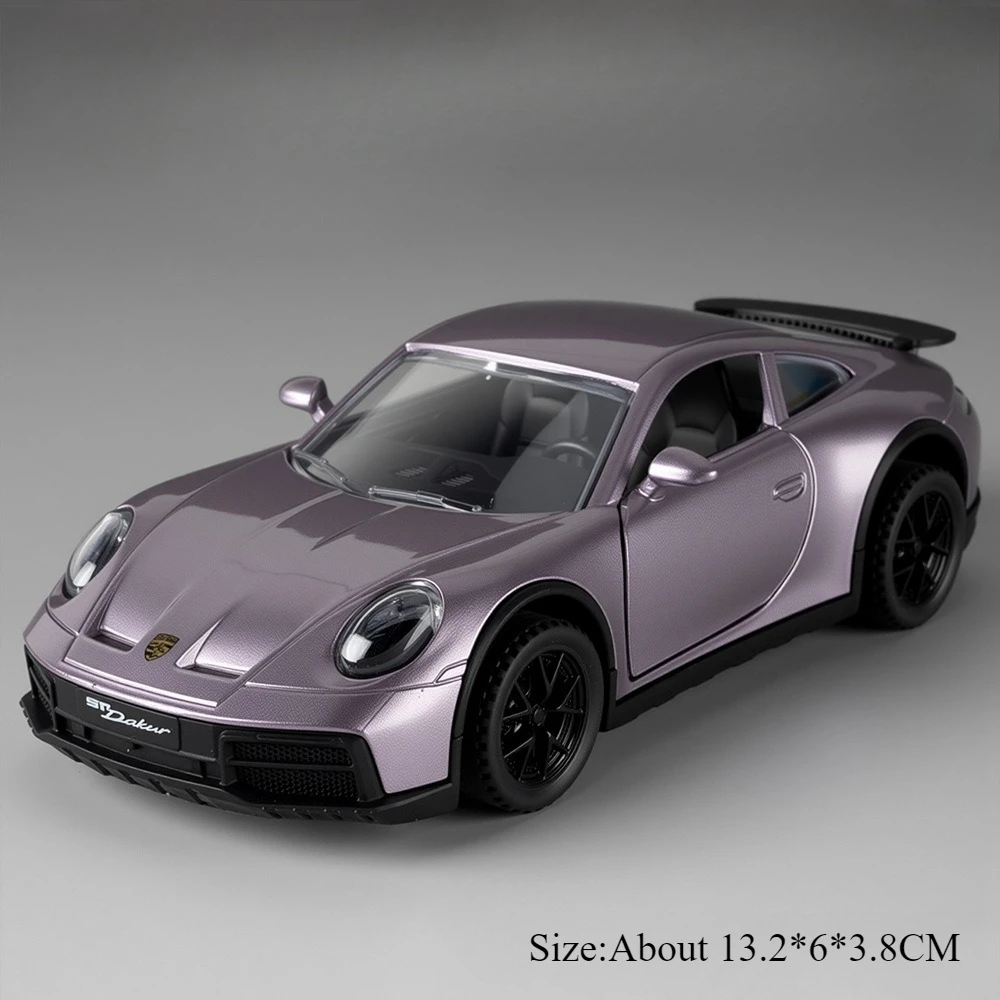 Purple Diecast Sports Car Model 13.2cm 9 Purple Diecast Sports Car Model 13.2cm - Image 9
