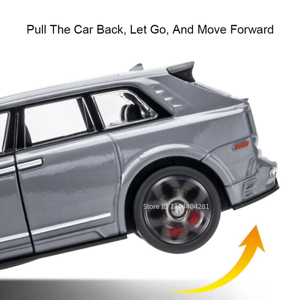 Rolls-Royce Cullinan 1:36 Diecast Model Black 3 Rolls-Royce Cullinan 1:36 Diecast Model Black - Image 3