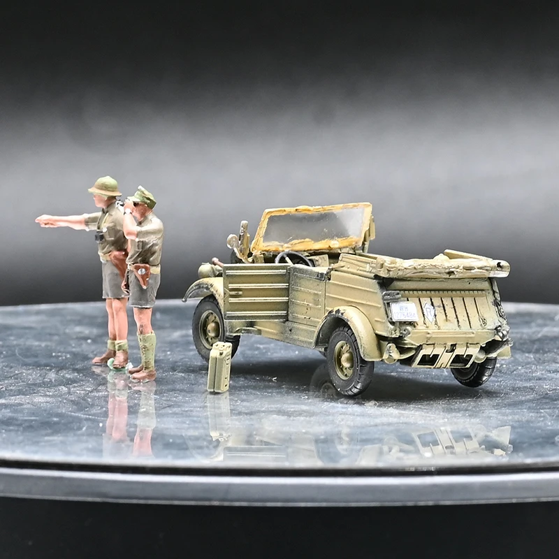 Vintage Military Off-Road Truck Model 1:72 3 Vintage Military Off-Road Truck Model 1:72 - Image 3