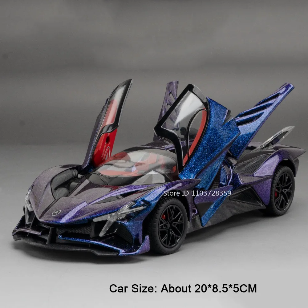 1:24 Scale Apollo EVO Miniature Sports Car 11 1:24 Scale Apollo EVO Miniature Sports Car - Image 11