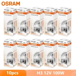 OSRAM 10-Piece Halogen Bulb Set for Car Headlights 19 S37583f05eec64bf7a3bf03898e8c5d73V