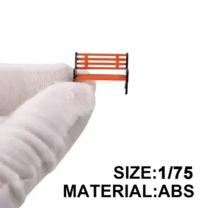 Vibrant Model Park Benches Set of 10 21 S376f8328e4a846c283134c633d9a5c20d