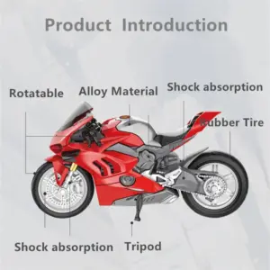 Ducati Panigale V4S Corse Diecast Motorcycle Model 11 S3777fc8b943e42e08a5ceb92c692b7edv