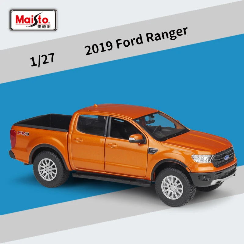 Ford Ranger 2019 Diecast Model in Blue 1:27 Scale 2 Ford Ranger 2019 Diecast Model in Blue 1:27 Scale - Image 2