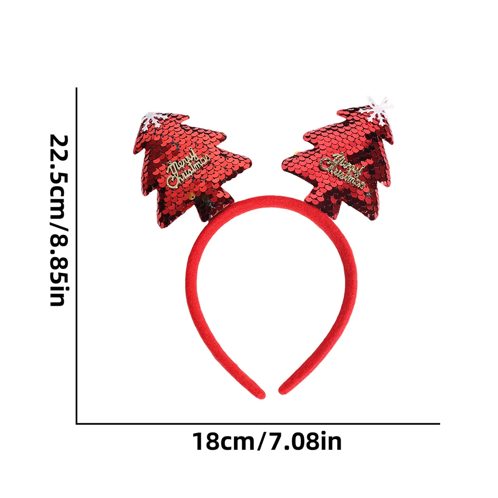 Festive Christmas Headband with Plush Bow 9 Festive Christmas Headband with Plush Bow - Image 9