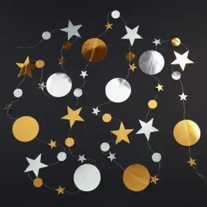 Starry Paper Garland for Celebrations 16 S3842c17056744d02ad150c6aeb2dd76e8 2