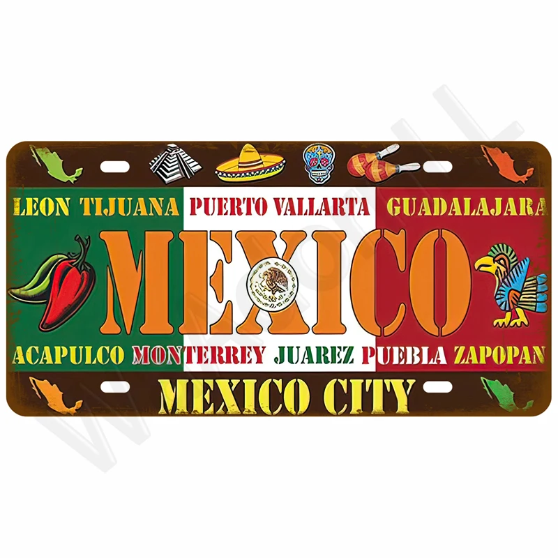 Retro Metal Sign Wall Art 15 x 30 cm 30 Retro Metal Sign Wall Art 15 x 30 cm - Image 30