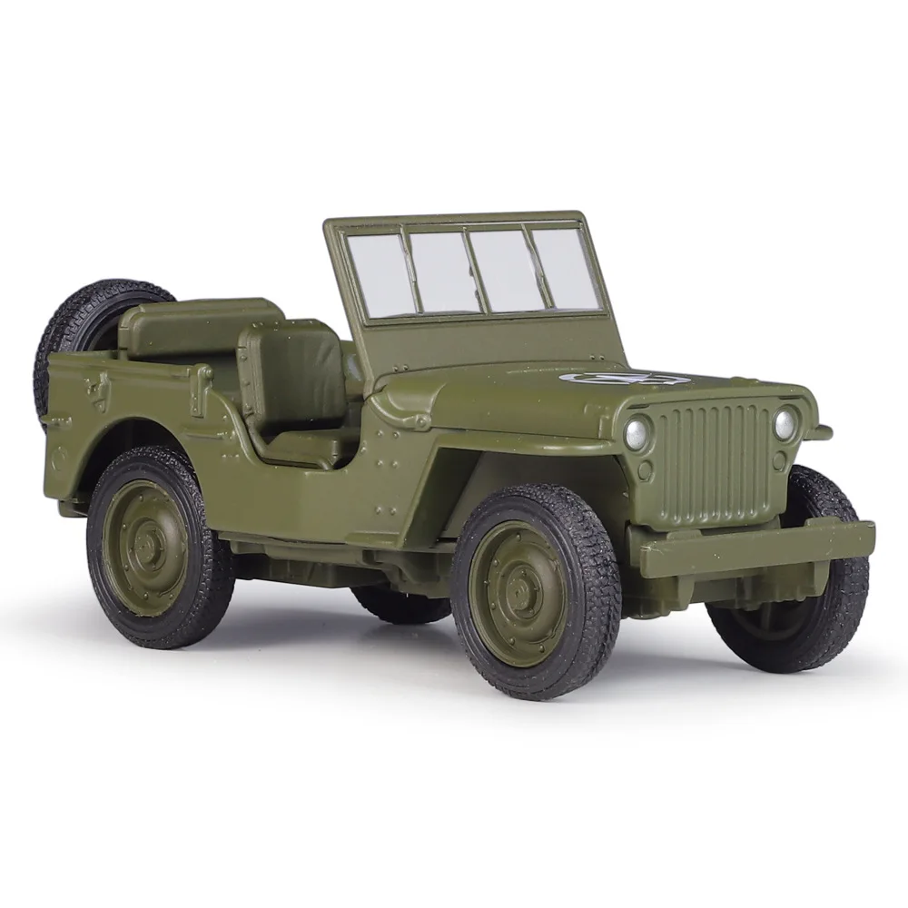 Welly Willys MB Jeep Miniature Collectible Model 6 Welly Willys MB Jeep Miniature Collectible Model - Image 6
