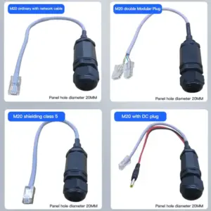 Waterproof Industrial Ethernet Connector Set 14 S39f325b153914280a06c076f21a30e97d