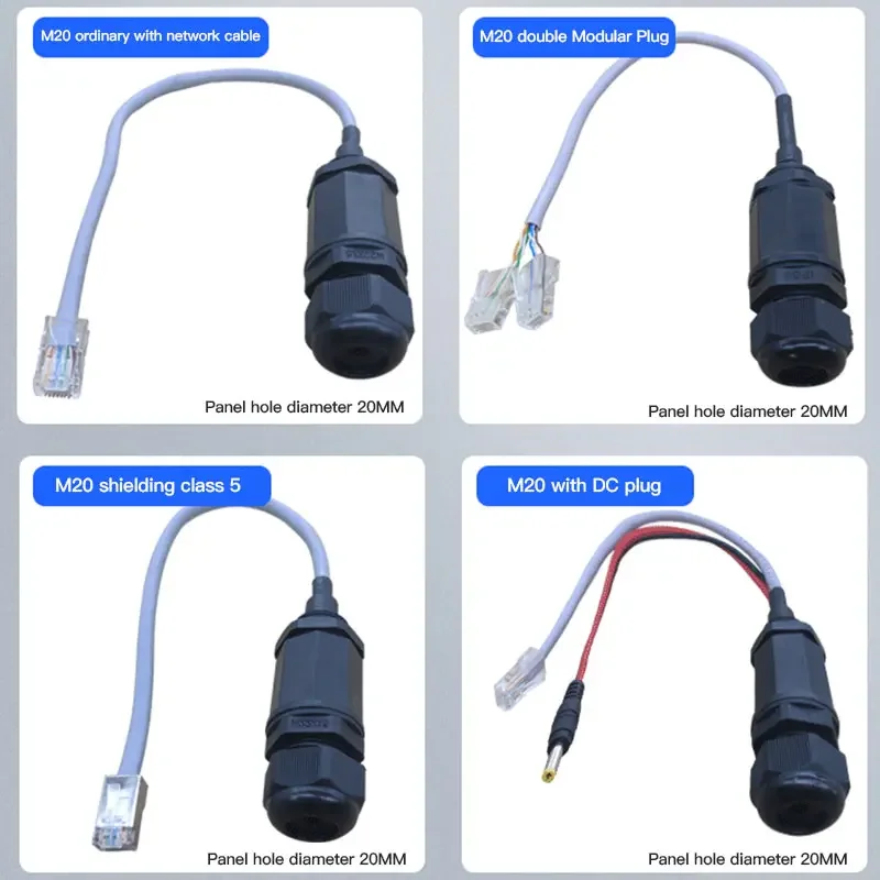 Waterproof Industrial Ethernet Connector Set 6 Waterproof Industrial Ethernet Connector Set - Image 6
