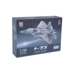 F-22 Raptor Fighter Model Set 1/100 Scale