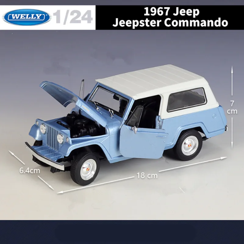Vintage 1967 Jeep Jeepster Commando Model 3 Vintage 1967 Jeep Jeepster Commando Model - Image 3