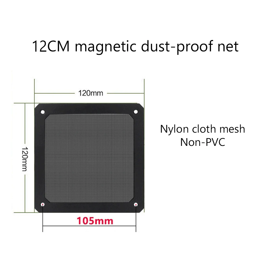 PC Magnetic Dust Filter for Cooling Fans 8 PC Magnetic Dust Filter for Cooling Fans - Image 8