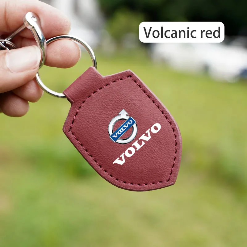 Premium Leather Car Keychain in 4 Colors 7 Premium Leather Car Keychain in 4 Colors - Image 7