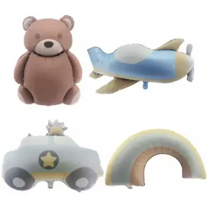 Rainbow Bear Foil Balloon for Celebrations 31 S3afc5ade52194805a4fb9be3632b901f3