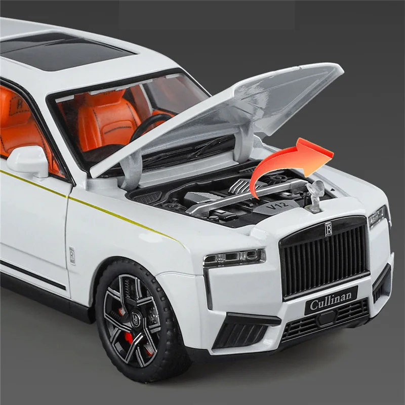 1/24 Rolls Royce Cullinan SUV Model Toys 4 1/24 Rolls Royce Cullinan SUV Model Toys - Image 4