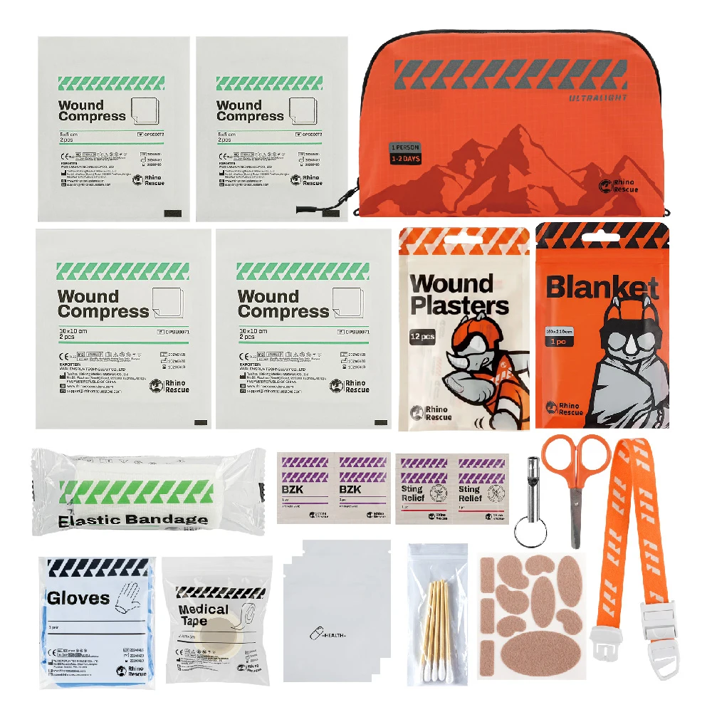 Bright Orange Rhino Rescue First Aid Kit 2 Bright Orange Rhino Rescue First Aid Kit - Image 2