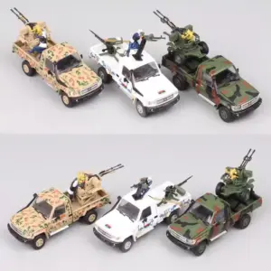 Toyota LC79 Armed Pickup Model 1:64 Alloy Collectible 13 S3b34ca6a310a4862af1be8039ed8ad440