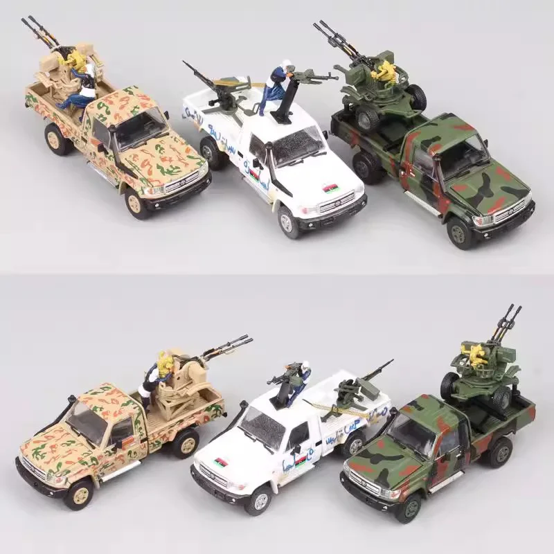 Toyota LC79 Armed Pickup Model 1:64 Alloy Collectible 4 Toyota LC79 Armed Pickup Model 1:64 Alloy Collectible - Image 4