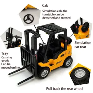 Miniature Industrial Forklift Model for Display 8 S3b61019ca55843ec9a01334a1c83aef6d