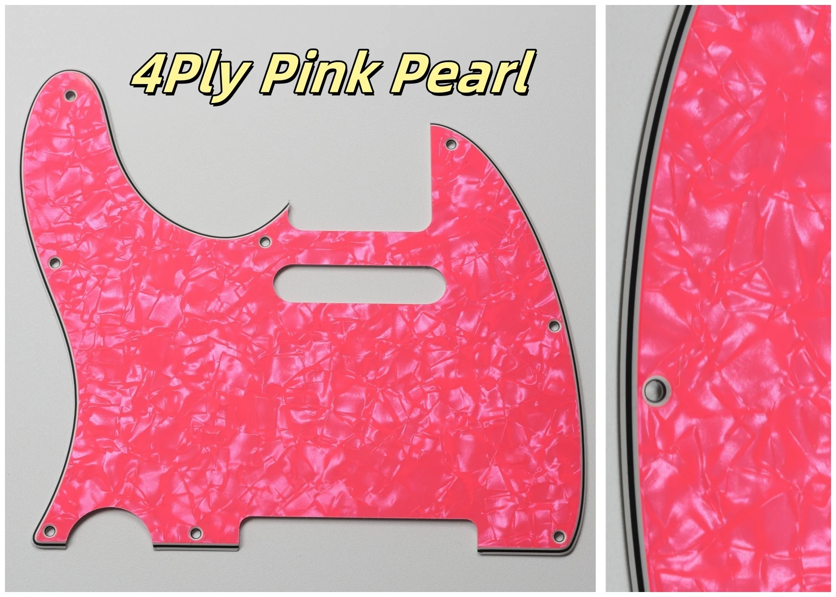 Left-Handed Telecaster Pickguard 3-Ply/4-Ply Options 22 Left-Handed Telecaster Pickguard 3-Ply/4-Ply Options - Image 22