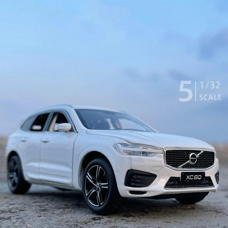 White 1:32 Diecast Volvo XC60 Model 9 White 1:32 Diecast Volvo XC60 Model - Image 9
