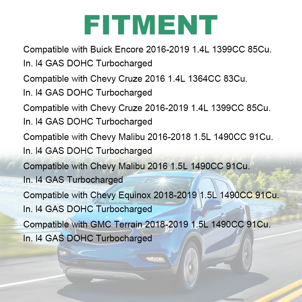 Chevy 1.4L Fuel Injectors Set with Gaskets 6 Chevy 1.4L Fuel Injectors Set with Gaskets - Image 6