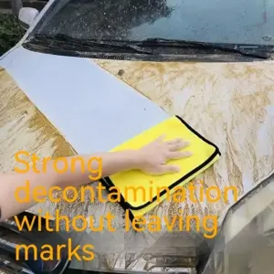 Vibrant Yellow Microfiber Car Towel Set (3 Sizes) 14 S3c6247d3ec894451ad35785b12a9376ei