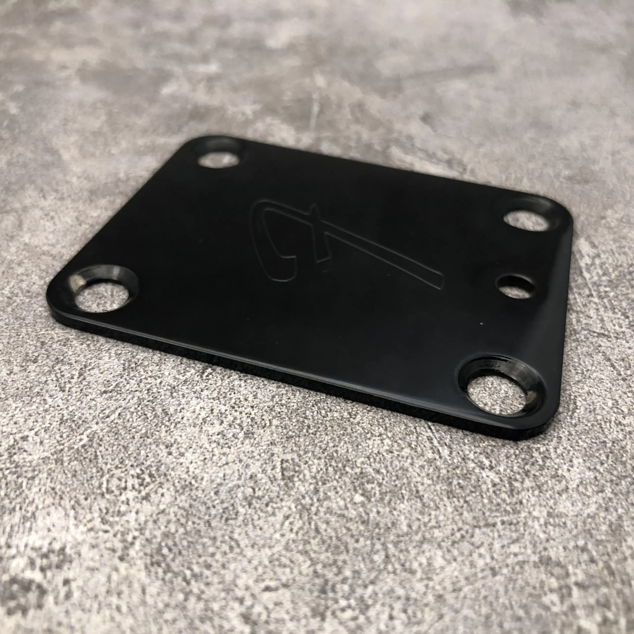 Micro Tilt F Neck Plate for Guitar 2 Micro Tilt F Neck Plate for Guitar - Image 2