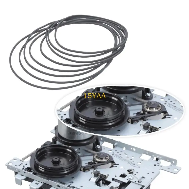 Vintage Recorder Rubber Drive Belt 105-150mm 3 Vintage Recorder Rubber Drive Belt 105-150mm - Image 3