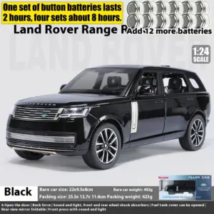 Land Rover Range Rover SV 1:24 Scale Diecast Model 29 S3cae53f3d6874c2eb87f6051d43e735bx