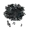 Black Musical Notes Confetti 15g