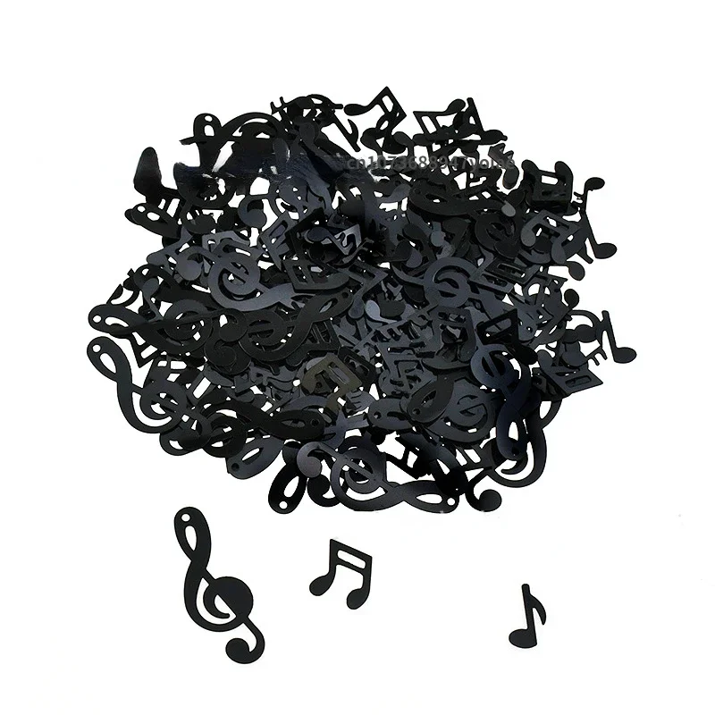 Black Musical Notes Confetti 15g 1 Black Musical Notes Confetti 15g