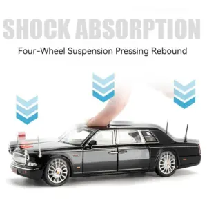 Hongqi L5 1:24 Scale Diecast Model Car 11 S3d0379772bab4fb2b371e8bb4343139fz