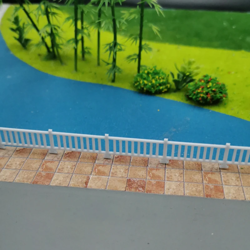 White ABS Guardrail for Scale Modeling 5 White ABS Guardrail for Scale Modeling - Image 5