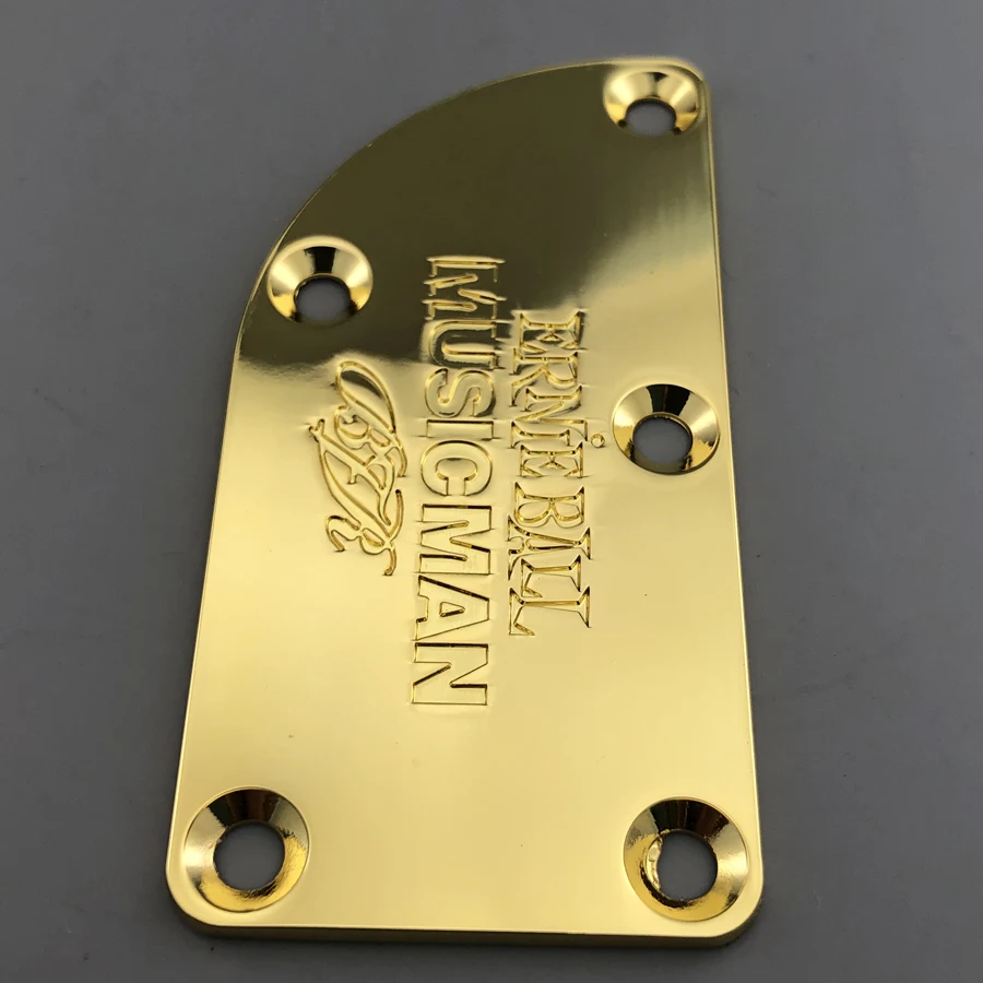 Musicman JP Guitar Neck Plate in Three Finishes 2 Musicman JP Guitar Neck Plate in Three Finishes - Image 2