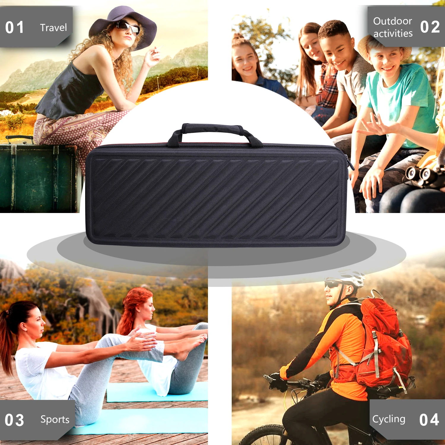 Alesis V25 MIDI Keyboard Case 2 Alesis V25 MIDI Keyboard Case - Image 2