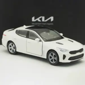 White and Red Kia Stinger Diecast Model 1/38 8 S3df961441f864f2dbf13204f137b5651U