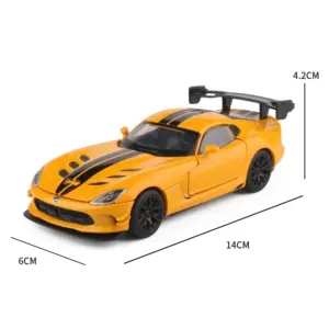 Red Dodge Viper SRT ACR 1:32 Diecast Model 8 S3e8dee526abc488f80d1b0fb170c748bO