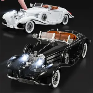 1936 Benz 500K 1:18 Scale Diecast Model 12 S3ef833318e584e7690f4ee9ac28c3b801