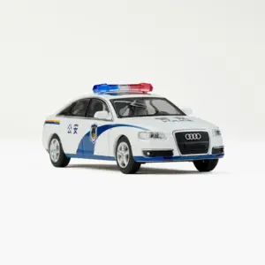 Police Audi A6L Alloy Model 1:64 Scale 11 S3f00a727a4a546b691ee9fff6ae25c93k 1